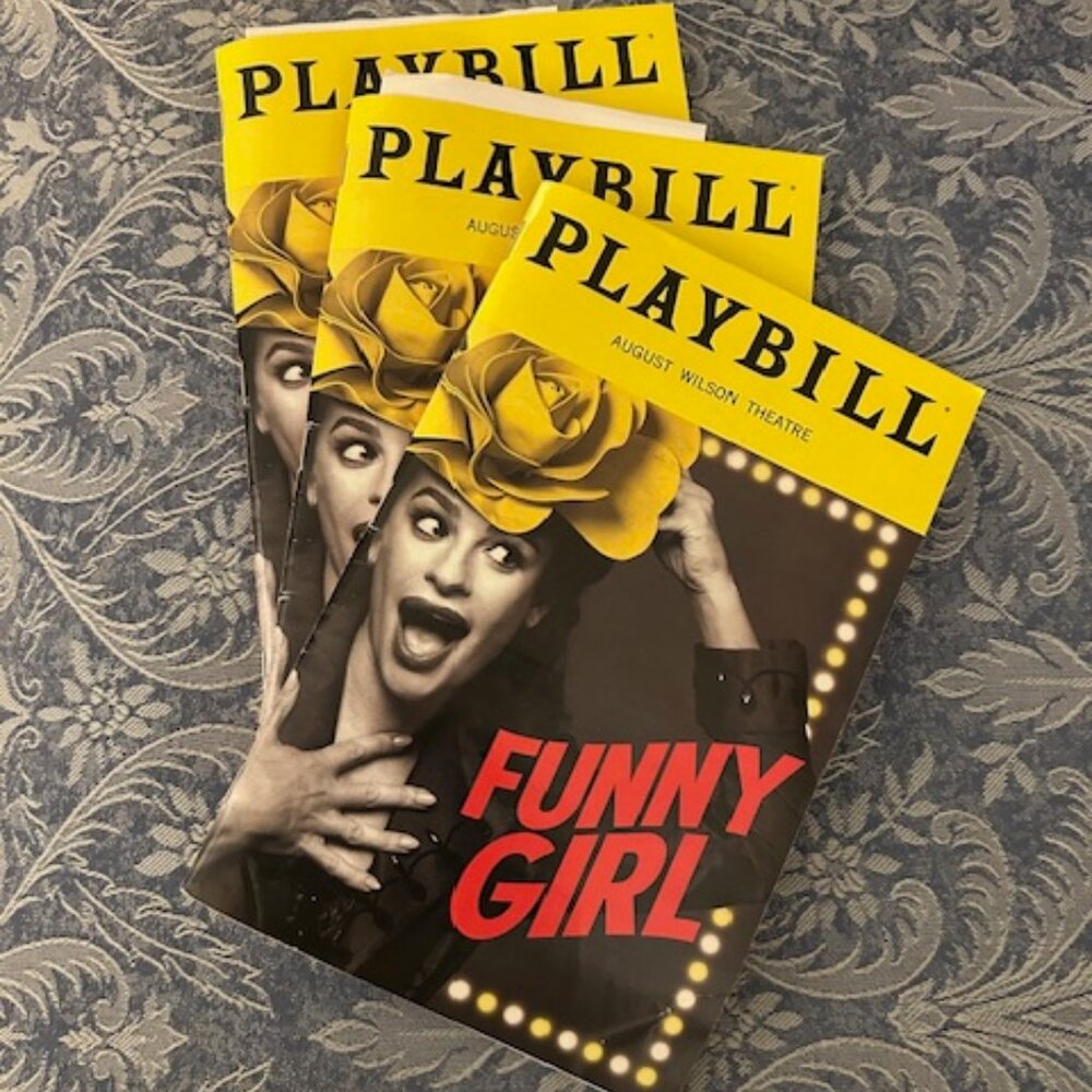 3 FUNNY GIRL PLAYBILLS - ORIGINAL CAST - LIKE NEW
